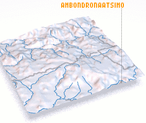 3d view of Ambondrona Atsimo