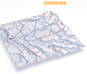 3d view of Vohimasina