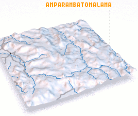 3d view of Amparambatomalama