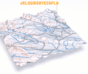 3d view of Jelogīreh-ye Soflá