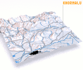 3d view of Khormālū