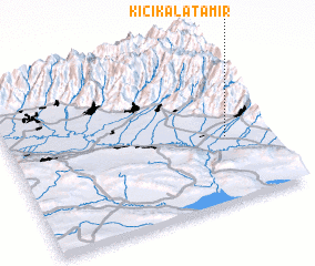 3d view of Kiçik Alatǝmir