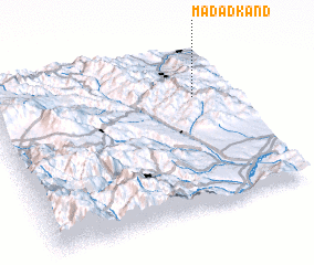 3d view of Mǝdǝdkǝnd