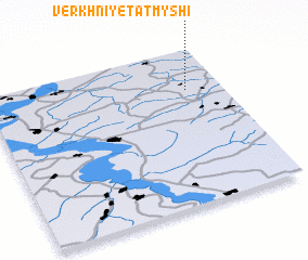 3d view of Verkhniye Tatmyshi