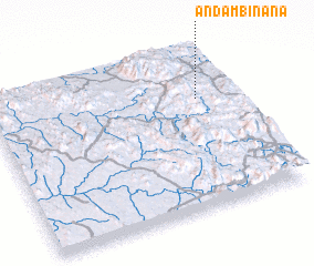 3d view of Andambinana