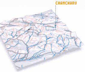 3d view of Chamcharū