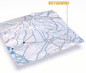 3d view of Beyg Kandī