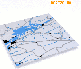 3d view of Berëzovka