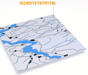 3d view of Nizhniye Tatmyshi