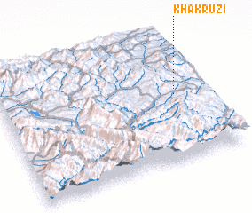 3d view of Khāk Rūzī