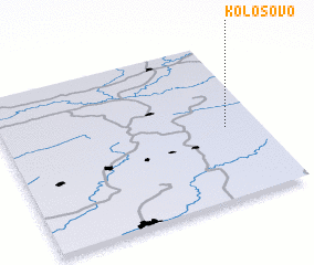 3d view of Kolosovo