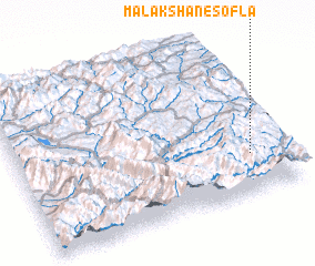 3d view of Malakshān-e Soflá