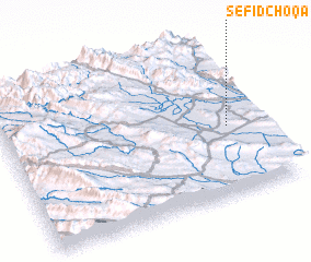 3d view of Sefīd Choqā