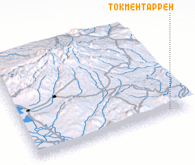 3d view of Tokmeh Tappeh