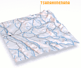 3d view of Tsarahonenana