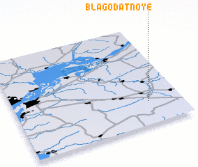 3d view of Blagodatnoye