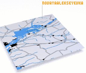 3d view of Novaya Alekseyevka