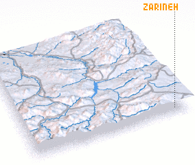 3d view of Zarīneh