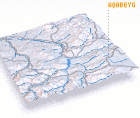 3d view of Āqā Beyg