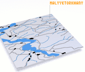 3d view of Malyye Torkhany