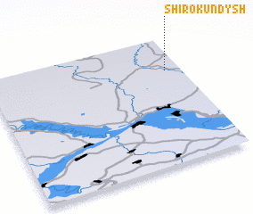 3d view of Shirokundysh