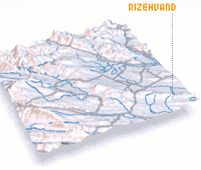 3d view of Rīzehvand