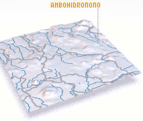 3d view of Ambohidronono