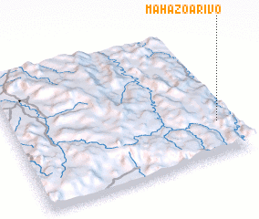 3d view of Mahazoarivo