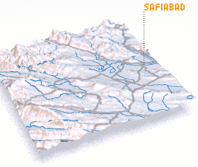 3d view of Şafīābād