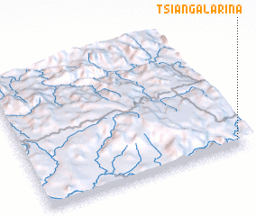 3d view of Tsiangalarina