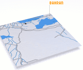 3d view of Baḩrān