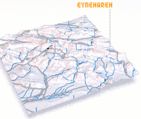 3d view of ‘Eyn-e Ḩāreh