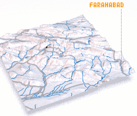 3d view of Faraḩābād