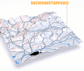 3d view of Naşīrkhān Tappehsī