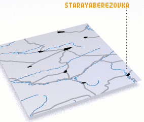 3d view of Staraya Berëzovka