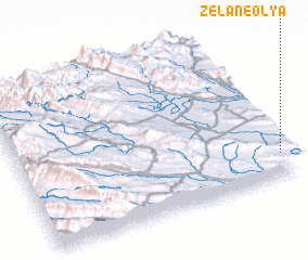 3d view of Z̧elān-e ‘Olyā