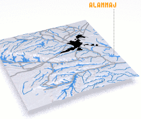 3d view of Al ‘Ammāj