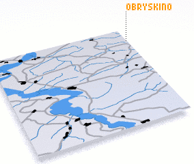 3d view of Obryskino