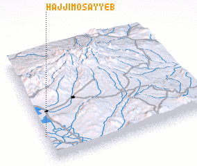 3d view of Ḩājjī Moşayyeb