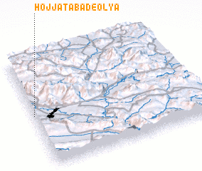 3d view of Ḩojjatābād-e ‘Olyā