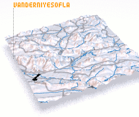 3d view of Vandernī-ye Soflá