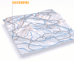 3d view of Kūseh Pīrī