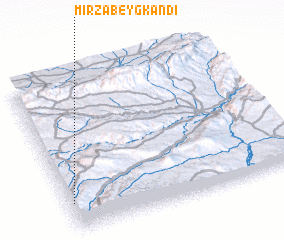 3d view of Mīrzā Beyg Kandī