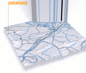 3d view of Qarakǝnd