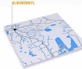 3d view of Ālbū Ḩubayl