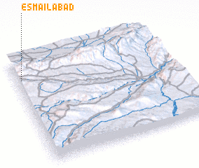 3d view of Esmā‘īlābād