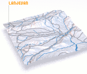 3d view of Lanjevān