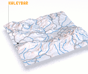 3d view of Kaleybar