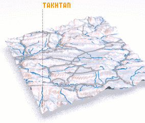 3d view of Takhtān