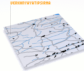 3d view of Verkhnyaya Tipsirma